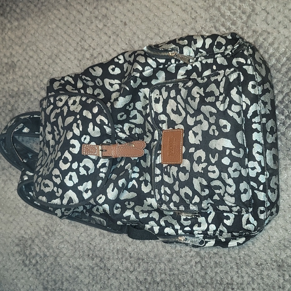 Pink Drawstring Backpack - image 1